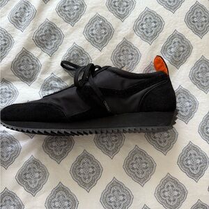 Rag & Bone Black and Orange Retro Runners
